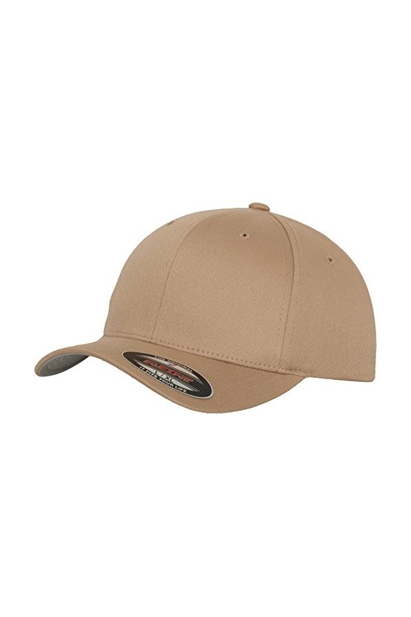 Flexfit Mixte Flexfit Wooly Combed Baseball Cap, Noir blk/blk , S-M EU