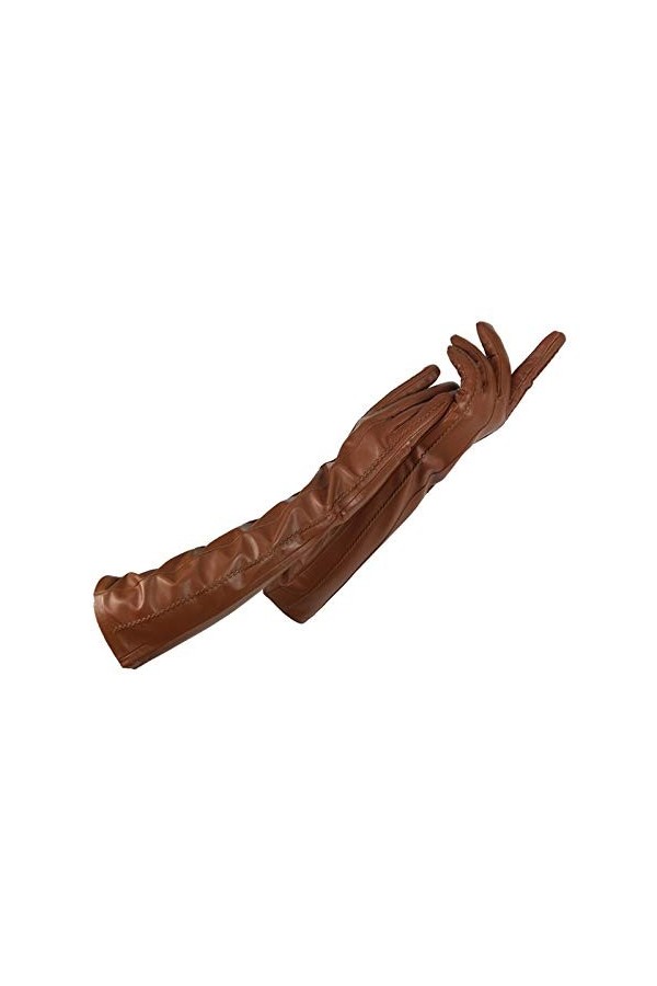 JBIVWW Gants de Femme Hiver Chaud Chaud Cachemire Doublure Dames Gants de Dames Gants Longs Gants coude Manche à Manches en C