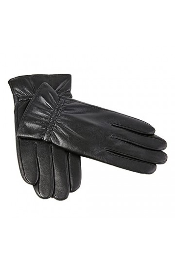 Gants Chauds Pour Femme Gants En Cuir Pour Hommes Et Femmes À Écran Tactile Hiver Plus Gants De Couple Chauds En Velours Pour