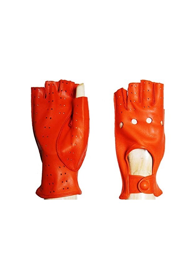 GLOVES DEI F.LLI FORINO - Gant - Femme - Orange - X-Large