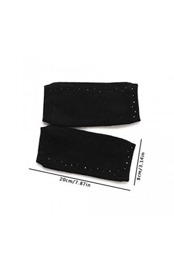 Gants Dhiver Pour Hommes/femmes Womens hiver chaud cachemire brillant bras tricoté Simple Couleur solide Couleur Soft Soft H