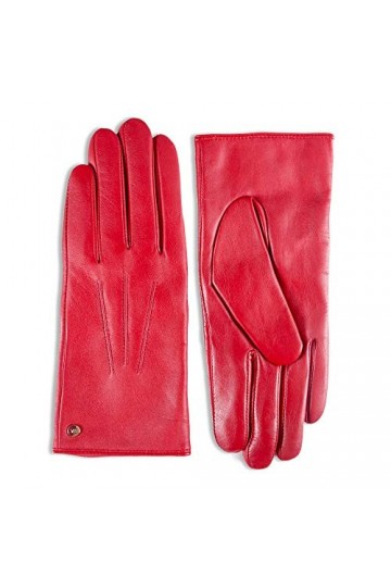YISEVEN Gants en Cuir de Mouton Véritable pour Femmes Doublés de Laine Hiver Écran Tactile Élégant Conduite Doublure en Fourr