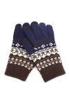 INGVY Gants dhiver pour femmes, gants dhiver pour écran tactile, gants chauds en tricot, moufles de ski épaisses et coupe-v