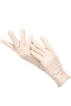 Gants de conduite en cuir de mouton véritable pour femme - Pour lhiver - Pour écran tactile - Doublure cachemire, Beige clai