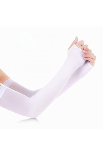 INGVY Gants dhiver semi-moufles en hiver doux et chaud en laine tricotée protège-bras gants courts doux et chauds gants de t