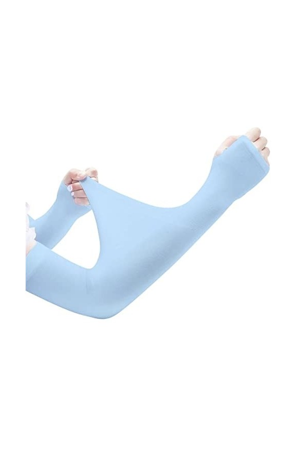 INGVY Gants dhiver semi-moufles en hiver doux et chaud en laine tricotée protège-bras gants courts doux et chauds gants de t