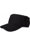 styleBREAKER Casquette Style Militaire en Toile de Coton Robuste, Ajustable, Unisexe 04023020, Couleur:Olive