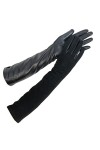 Gants dhiver en cuir de mouton pour femme Moufles en daim Gants longs, comme sur limage, 7