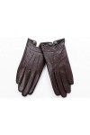 Raelf Première Couche de Dames Gants en Peau de Mouton Moto Mode Conduite Gants Femme Courte Section Mince écran Tactile mita