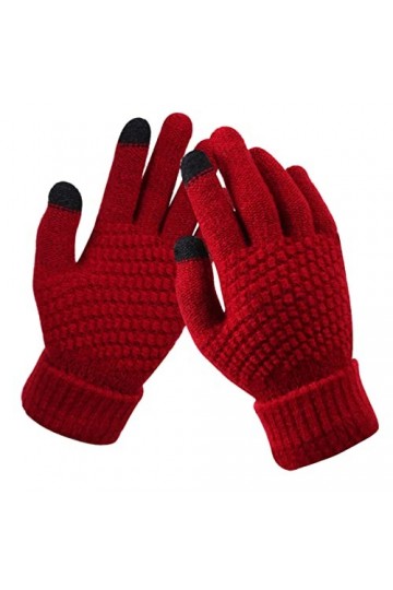 À la Mode créatif et avec écran épais téléphone Impression Mobile Hiver Chaud Gants Mitaines Femmes Temps Froid Color : A, S