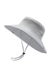 SEYUFN Chapeau Femme Soleil Outdoor Summer Protection UV Chapeau De Brousse&nbsp;Queue De Cheval en Maille à Large Bord pour La Ra