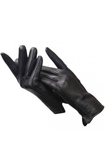 Gants pour femme, gants en cuir pour femme, gants dhiver en plein air pour garder au chaud au toucher, standard, M