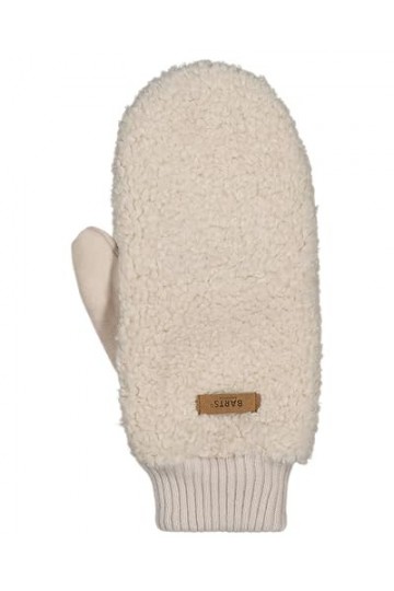 Barts Teddy Mitts Moufles moelleuses Blanc Taille unique Crème
