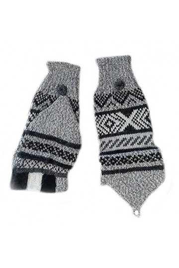 Alpacaandmore - Gant - Femme gris gris Taille Unique