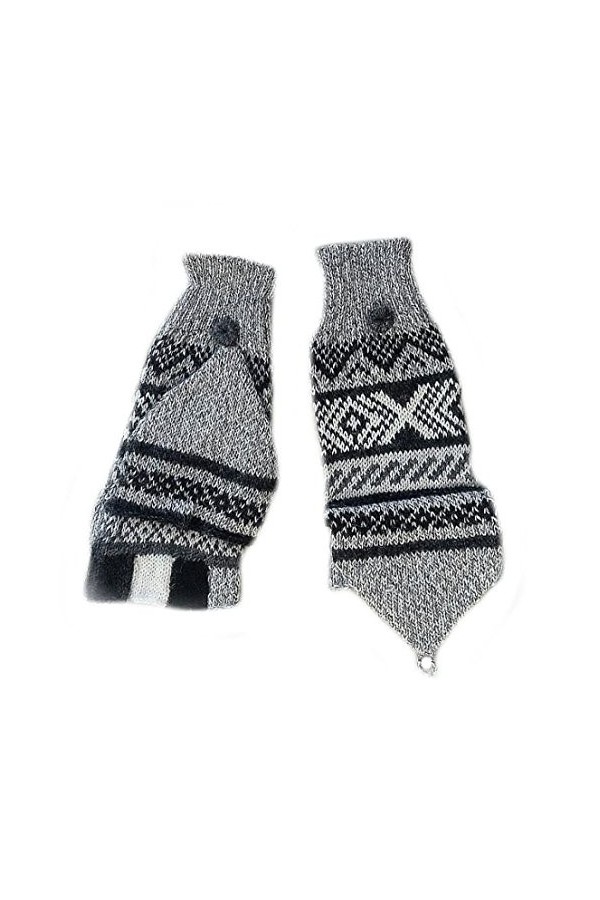 Alpacaandmore - Gant - Femme gris gris Taille Unique