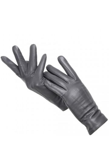 HEAITHpool Gants dhiver en cuir pour femme - Pour garder au chaud - Gants dhiver doux pour femme