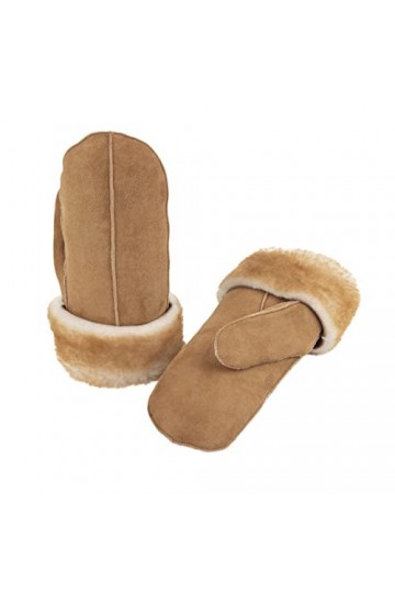 Zessano Moufles pour femme, peau, L