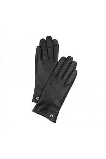 PITAS Gants en cuir pour femme | Gants dhiver pour écran tactile | Gants noirs élégants, Noir, XS