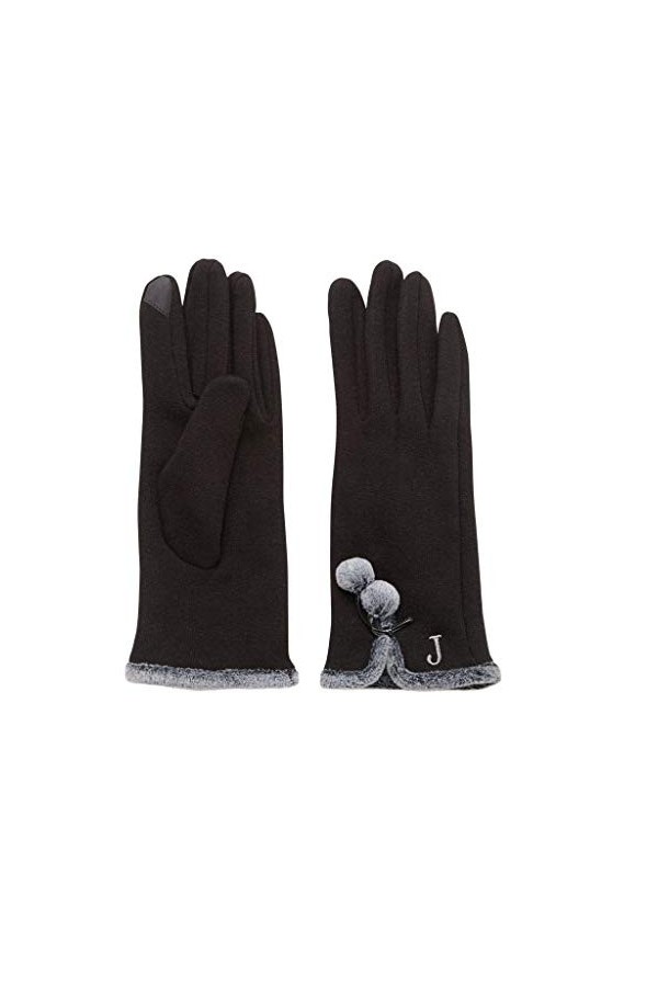 Mud Pie Home Women Winter Holidays Smartscreen Initial Knit Gloves 86020018