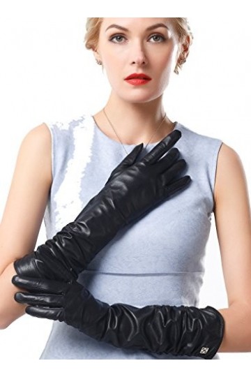 NappaNovum - Gant - Femme - noir - Large