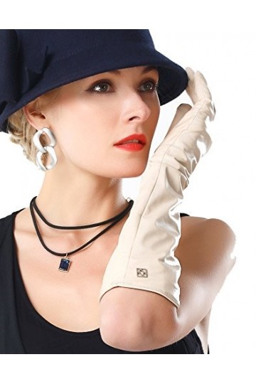 NappaNovum - Gant - Femme - blanc - Large