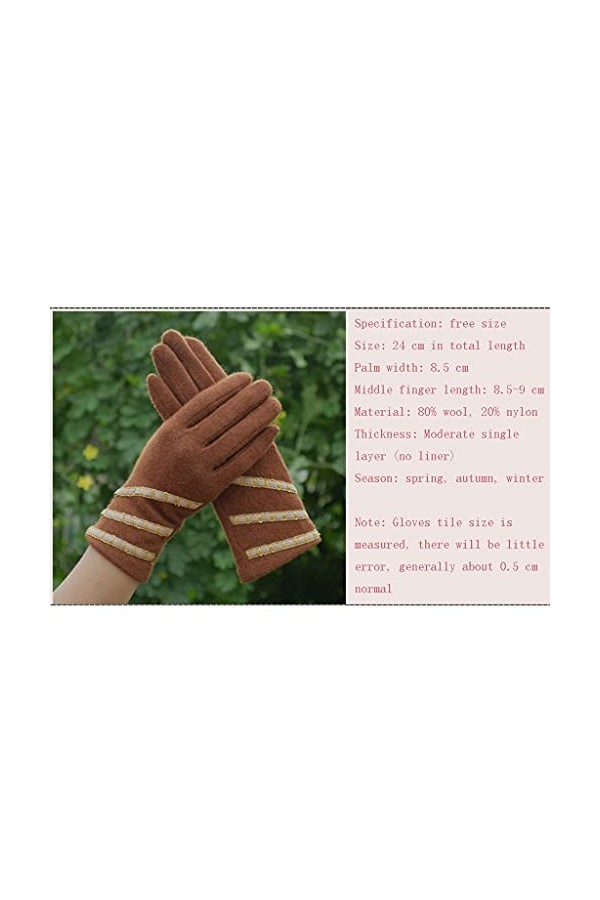 Cat in black Gants chauds pour femmes - Gants dhiver pour écran tactile - Gants thermiques à doigts fendus - Gants thermique