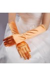 Gants Party Long Opera Evening Womens Bridal Prom Gants Mariage Satin Gants/Mitaines Gants Mitaines Color : Red, Size : 1 * 