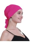 osvyo – Foulard en Bambou pour Femme, pour Perte de Cheveux, chimiothérapie, Cancer, Emballage scellé, Bamboo Le Noir, Taille