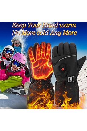 Moufles pour femme par temps froid chauffantes pour adulte - Régulation de la chaleur dhiver et du froid - Gants de ski et d