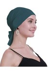 osvyo – Foulard en Bambou pour Femme, pour Perte de Cheveux, chimiothérapie, Cancer, Emballage scellé, Bamboo Le Noir, Taille