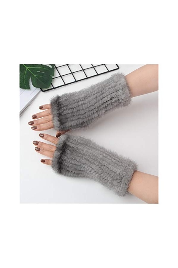 JBIVWW Hiver Femmes Gants en Tricot Souple Confortable et Doux Gardez Votre Main Chaud Color : Navy Blue, Gloves Size : One 