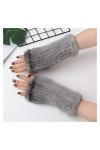 JBIVWW Hiver Femmes Gants en Tricot Souple Confortable et Doux Gardez Votre Main Chaud Color : Navy Blue, Gloves Size : One
