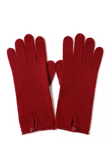 Gants Dhiver Pour Hommes/femmes Gants de laine for dames, gants boutonneuses à boutons tricotés de doigts fendus SMS écran t