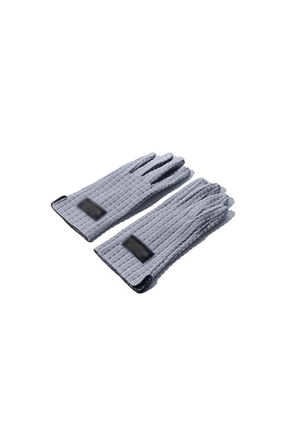 iPeson Doigts Antidérapants Gants for Femmes Gants dhiver À Écran Tactile Gants Chauds De Doigts Complets for Lextérieur Ga