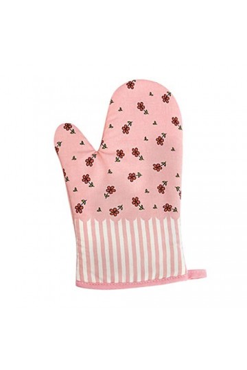 Gants protégés Pad Cuisson Chaleur Four Pot Mitaines Micro-Ondes Cuisine Coton Gants Mitaines for Femmes Temps Froid