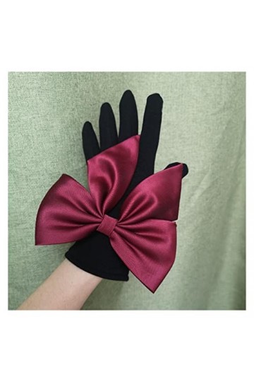 Saturey Gants de Protection Solaire dété Automne Hiver Gants en Peluche Robe de soirée à Doigts complets Gants de Mariage Fe