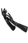 Gants dhiver en cuir de 50 cm de long, gants en cuir pour femmes, protection contre le froid, gants dhiver pour femmes, sty