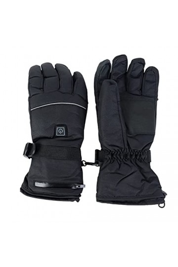 Moufles pour femme - Chauffantes par temps froid - Gants chauffants pour moto - Gants de randonnée et de ski imperméables - G