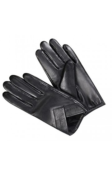 ZAJ Garder au Chaud Gants de Doigts divisés for Hommes - Gants en Peau de Mouton dhiver - Gants dhiver for Femmes - Gants à