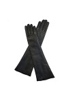 Saeohnssty Gants en cuir pour femme - Manches longues - Moufles en maille de cuir, comme sur limage, 59.7