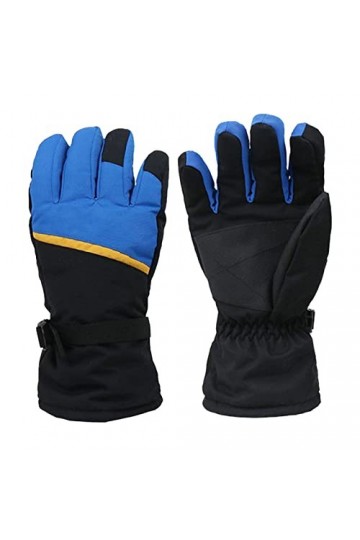 Gants de moto pour homme et femme - Gants chauffants pour la randonnée, lhiver et le ski - Imperméable - Électrique à lécra