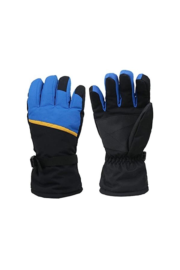 Gants de moto pour homme et femme - Gants chauffants pour la randonnée, lhiver et le ski - Imperméable - Électrique à lécra