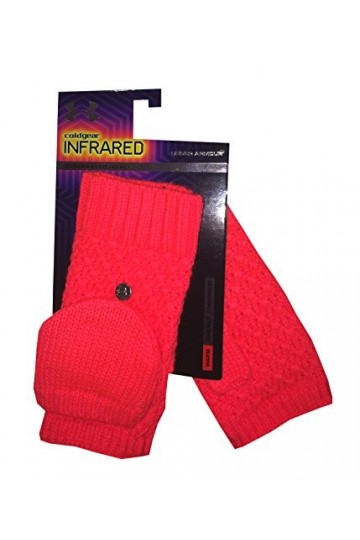 Under Armour Women ColdGear Infrared UA Coffee Run Winter Gloves L/XL, Neo pulse 