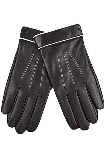 GHCXY Moufles unisexes pour adulte - Mode dhiver - Chaudes - En cachemire - Modernes - Décontractées - Tendance - Blanc - L