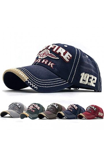 Yutdeng Retro Casquette de Baseball Unisexe Ajustable Boucle en Metal Casquettes Classique Trucker Cap Hat for Sport Hip Pop 