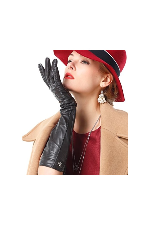 NappaNovum - Gant - Femme - marron - Small