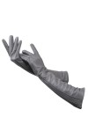 HEAITHpool Gants multicolores pour femmes, gants en cuir de 50 cm, gants en cuir pour femme, garder au chaud, gants dhiver p