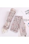 Gants de Protection Solaire Gants de Protection UV, Dentelle, Manches Longues, Section Mince, protège-Bras Color : Beige, Si