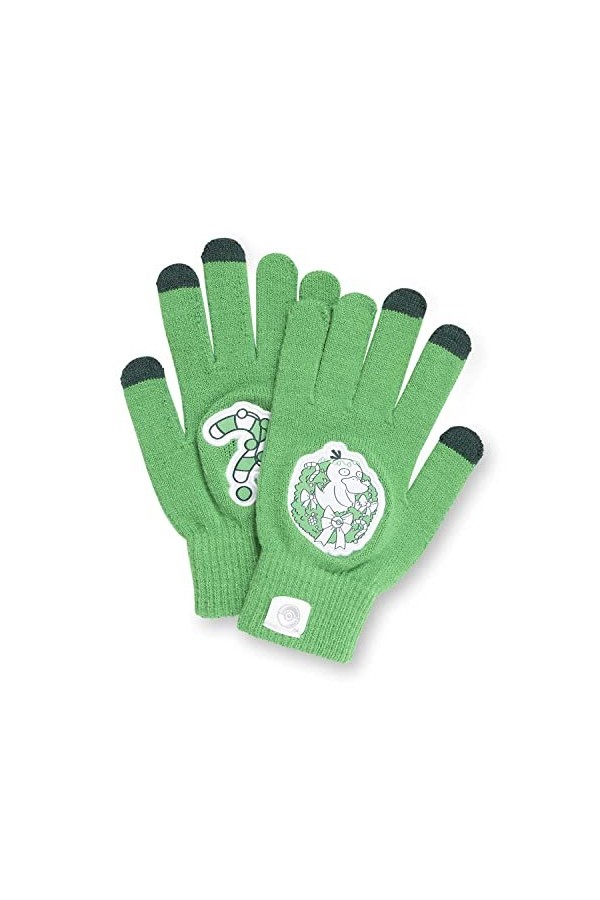 Pokémon Center : gants pour écran tactile Psyduck Holiday taille unique , Multicolore, taille unique