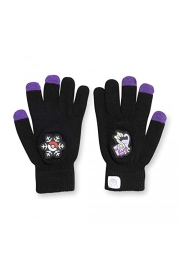 Pokémon Center : Ditto présente des gants pour écran tactile taille unique , Multicolore, taille unique
